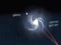 Астрономам впервые удалось увидеть квазар-гравитационную линзу